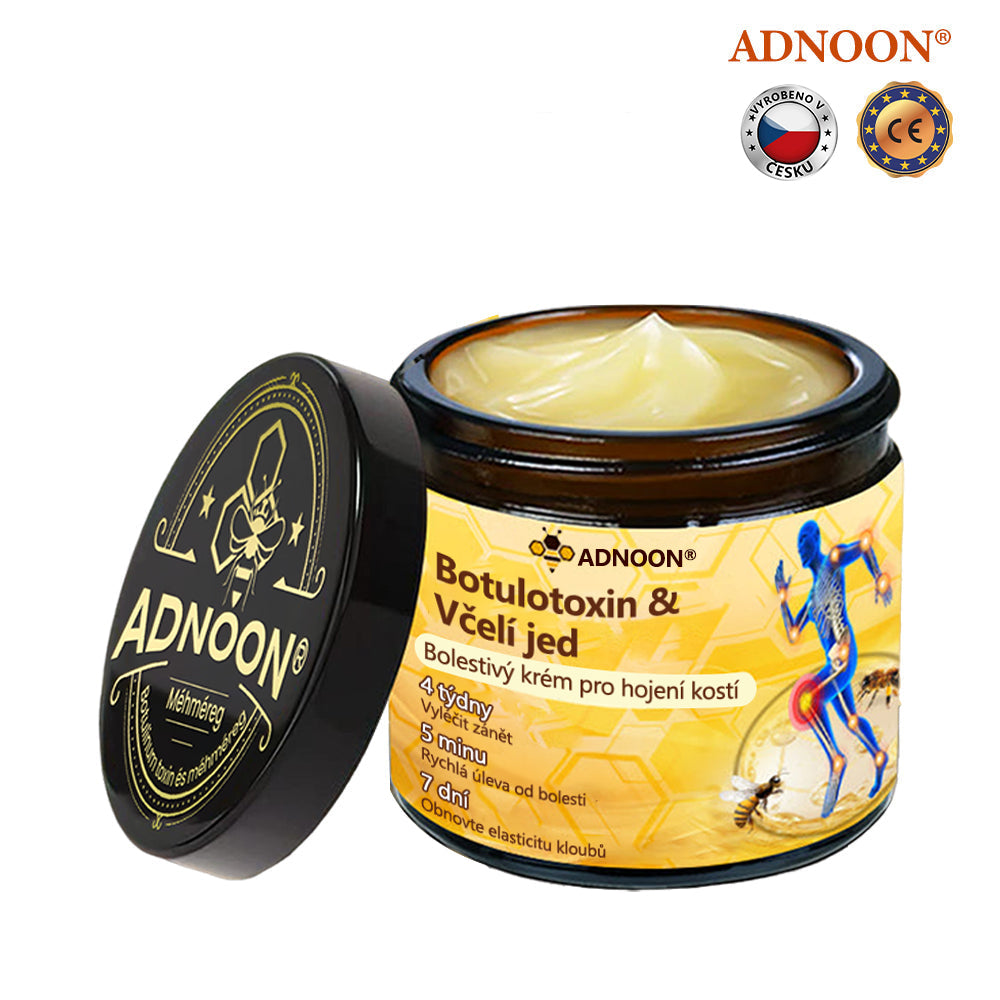 ADNOON™ Krém s botulotoxinem a včelím jedem pro úlevu od bolesti a regeneraci kostí 🐝
