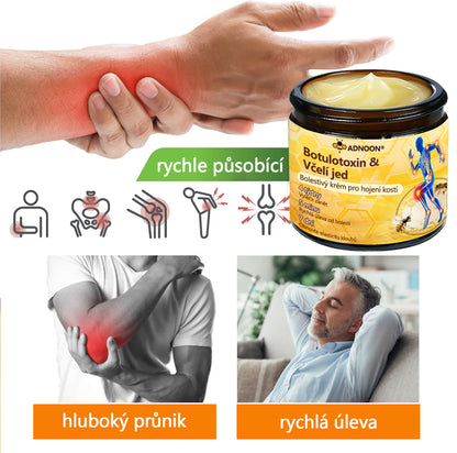 ADNOON™ Krém s botulotoxinem a včelím jedem pro úlevu od bolesti a regeneraci kostí 🐝