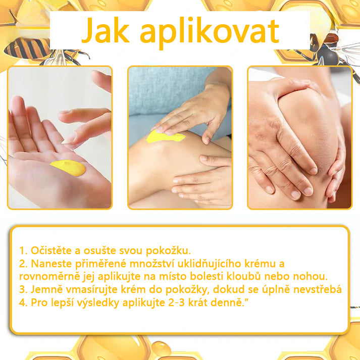 ADNOON™ Krém s botulotoxinem a včelím jedem pro úlevu od bolesti a regeneraci kostí 🐝