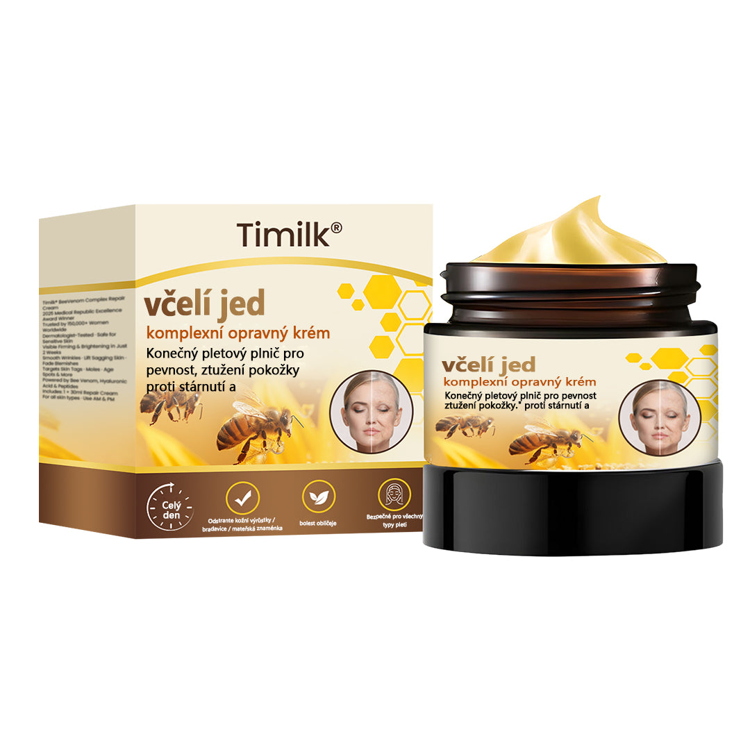 Timilk®✅ Krém na opravu s komplexem včelího jedu